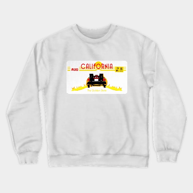 California future license plate Crewneck Sweatshirt by Producer